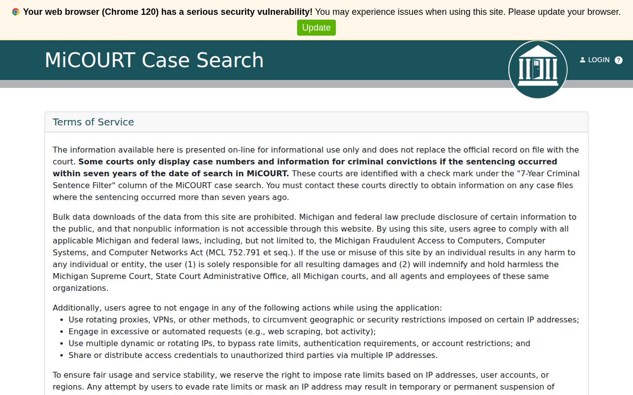 Montmorency County released inmate 88th District Court record search